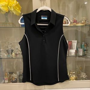 PGA TOUR AirFlux Sleeveless Golf Polo NWOT